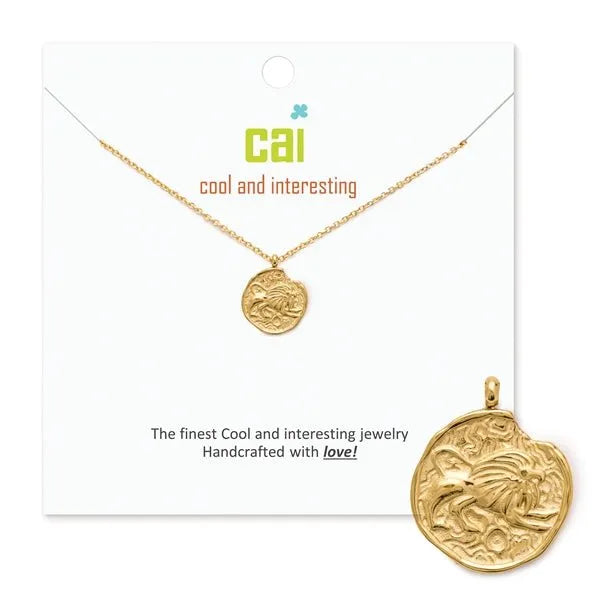 Zodiac Coin Necklace - Heritage-Boutique.com