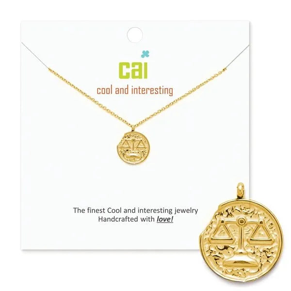 Zodiac Coin Necklace - Heritage-Boutique.com
