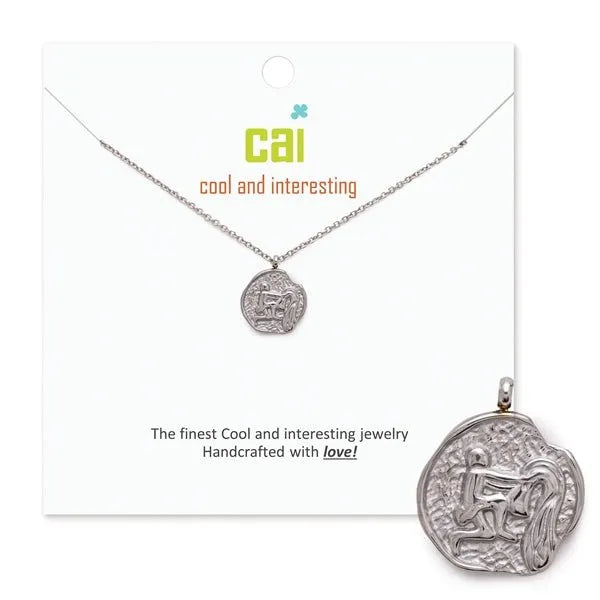 Zodiac Coin Necklace - Heritage-Boutique.com