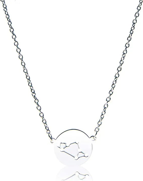 Zodiac Constellation Coin Necklace - Heritage - Boutique.com