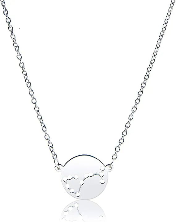 Zodiac Constellation Coin Necklace - Heritage - Boutique.com
