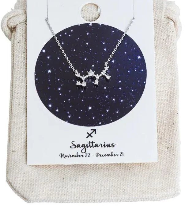 Zodiac Constellation Necklace - Heritage - Boutique.com