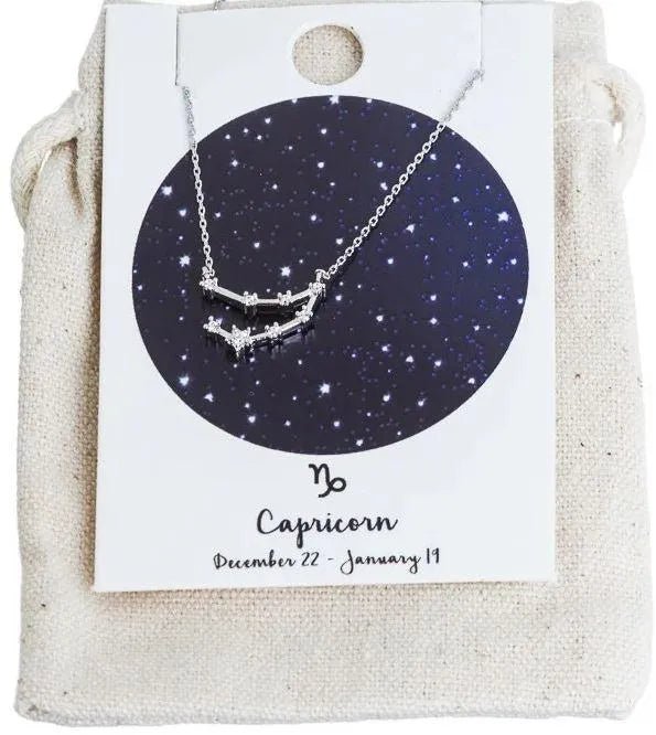 Zodiac Constellation Necklace - Heritage - Boutique.com