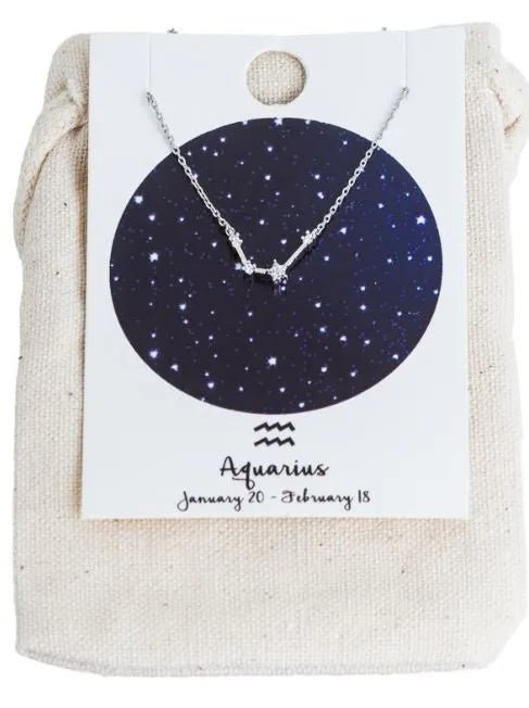 Zodiac Constellation Necklace - Heritage - Boutique.com
